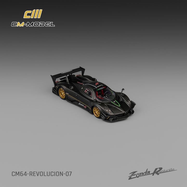 [Preorder] CM Model 1:64 Pagani Zonda Rev Dry Carbon CM64-Revolucion-07