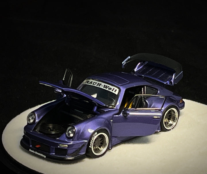 [Preorder] PGM 1:64 Porsche RWB930 - Violet Purple (2 Versions)