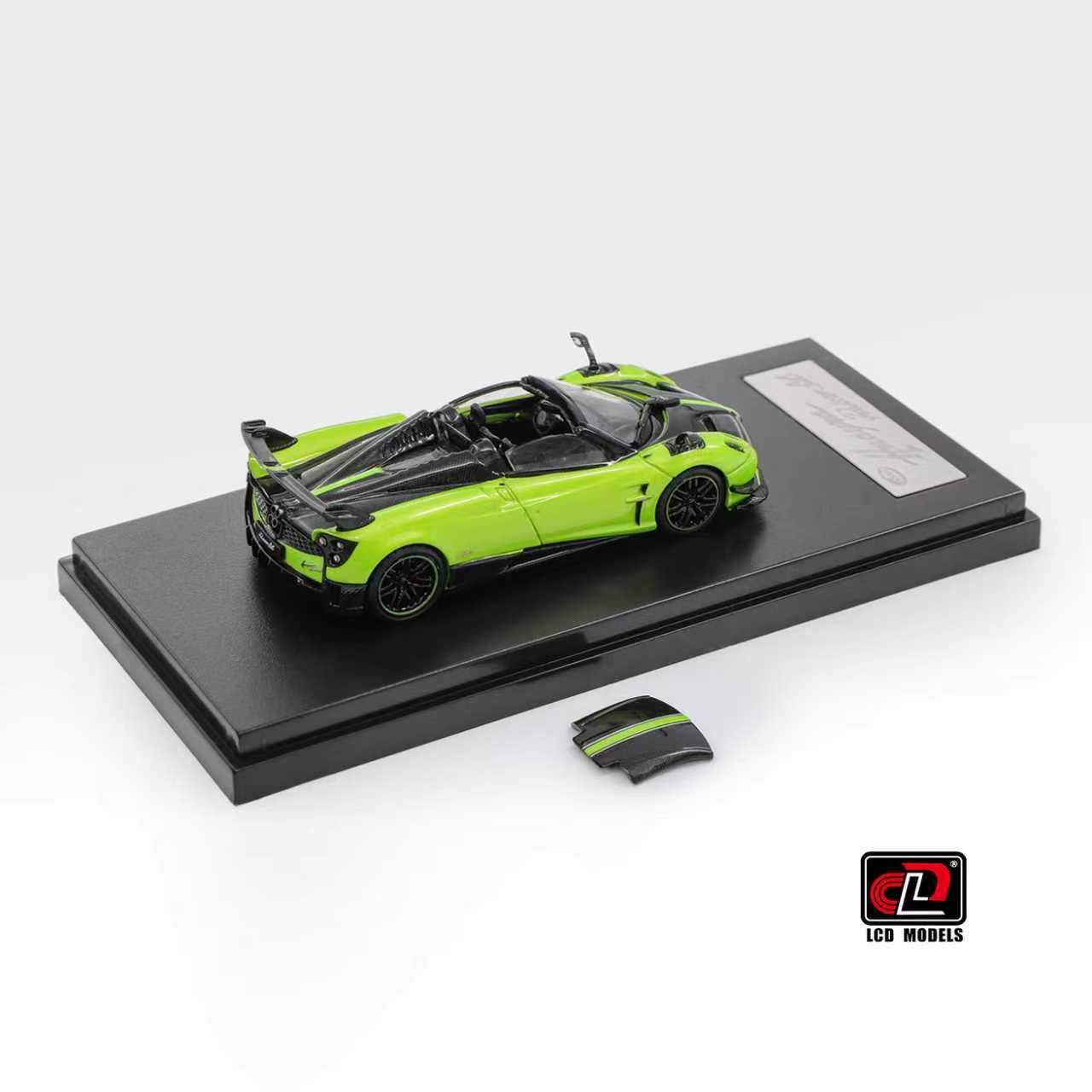 LCD 1:64 Pagani Huayra Roadster BC Green LCD64011-GR – Horizon Diecast