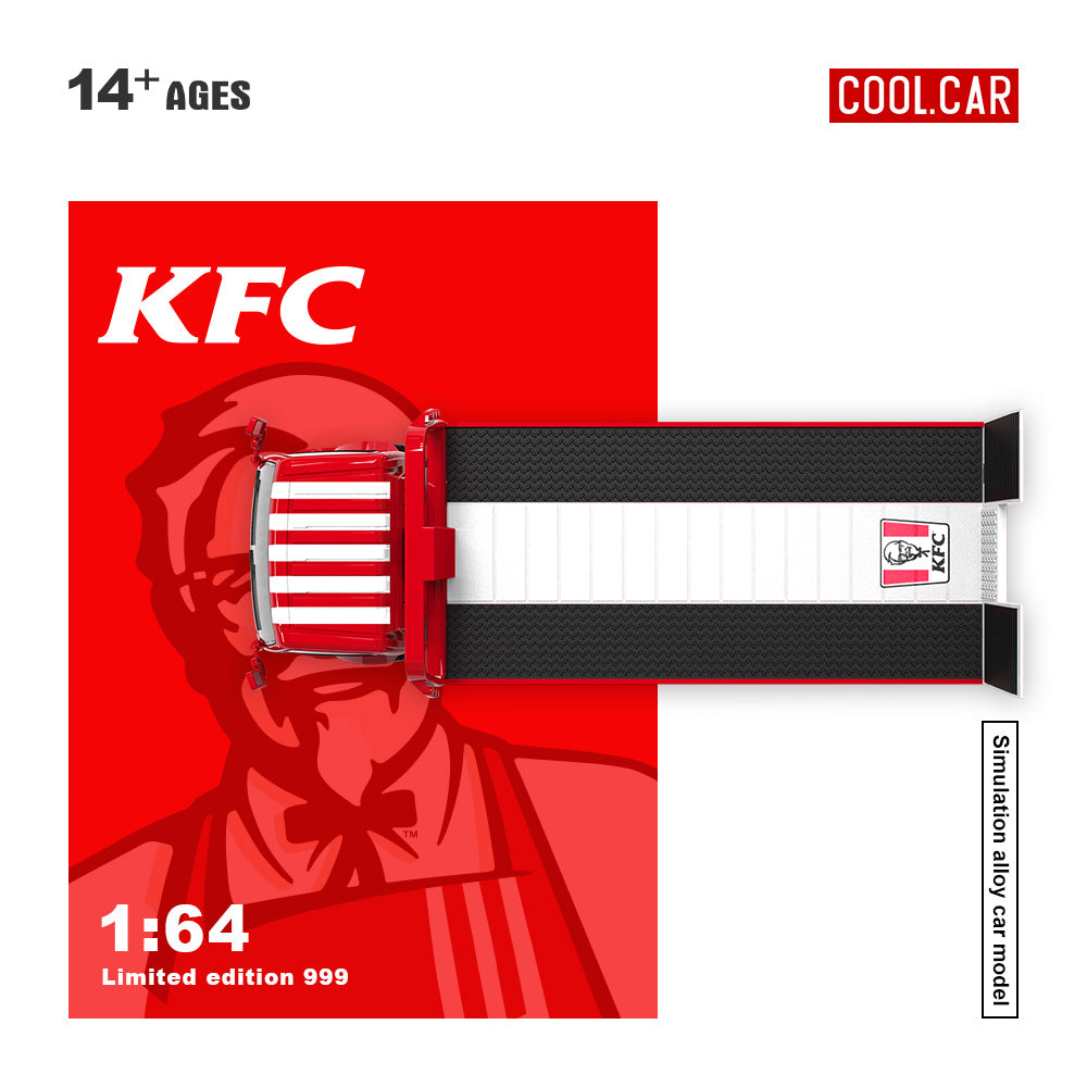 [Preorder] Cool Car 1:64 KFC Livery (3 Versions)