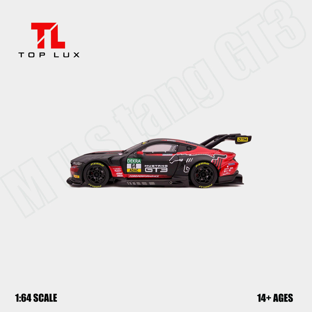 [Preorder] TOP LUX 1:64 Ford Mustang GT3 2025 DTM Race TOP64-006