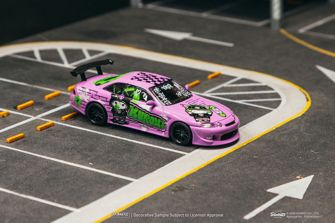 [Preorder] Tarmac Works 1:64 VERTEX Toyota Soarer JZZ30 Kuromi Sanrio – Global64 – Limited Edition T64G-080-KU