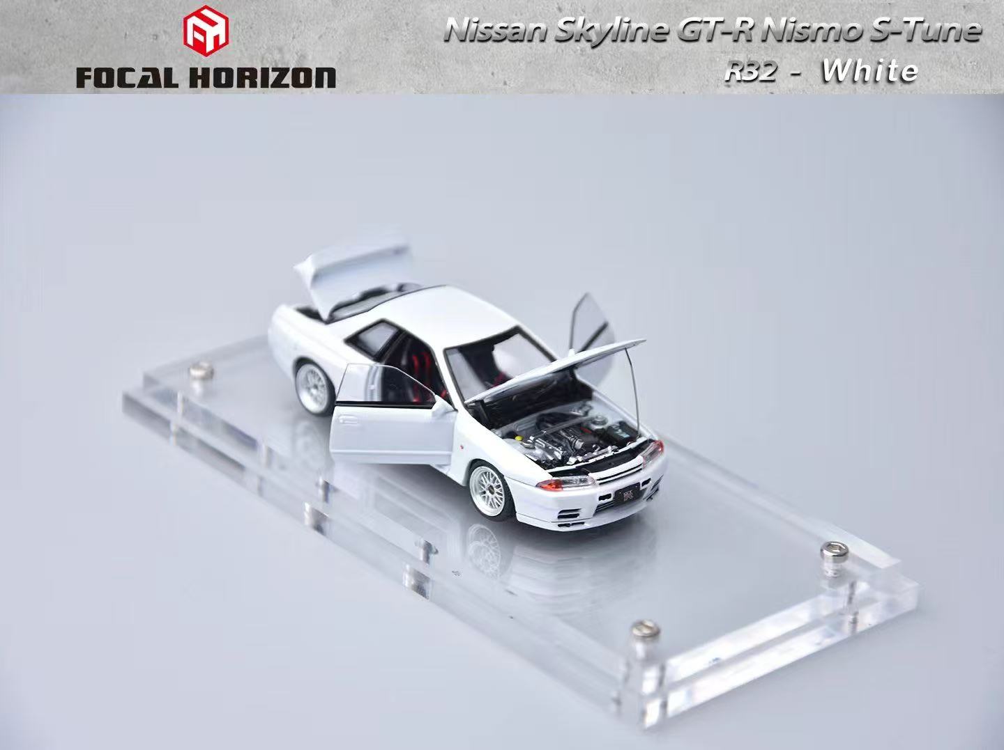 1/64 Focal 日産　R32 スカイライン s-tune ニスモ　白 Preorder] Focal Horizon 1:64 Nissan Skyline GT-R 3rd Generation