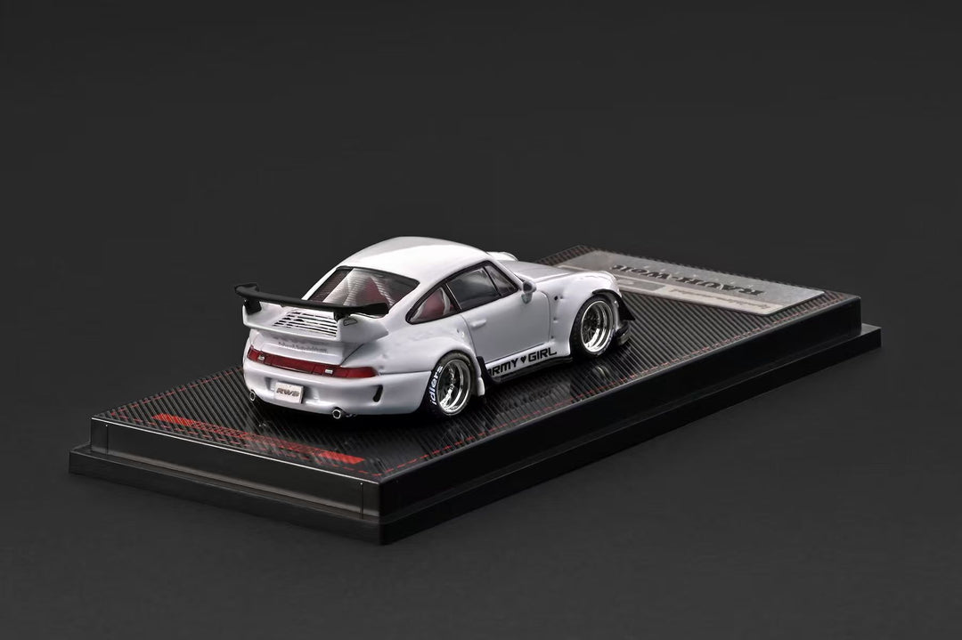 [Preorder] Ignition Model 1:64 Porsche RWB 993 White Metallic IG4216