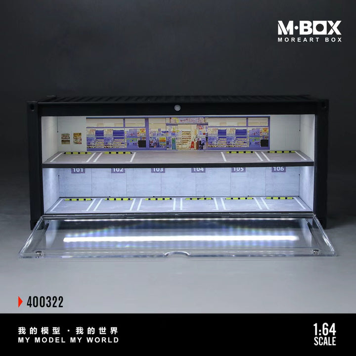 [Preorder] MBOX 1:64 CONTAINER MODEL STORAGE SCENE (2 Versions) MB400321/MB400322