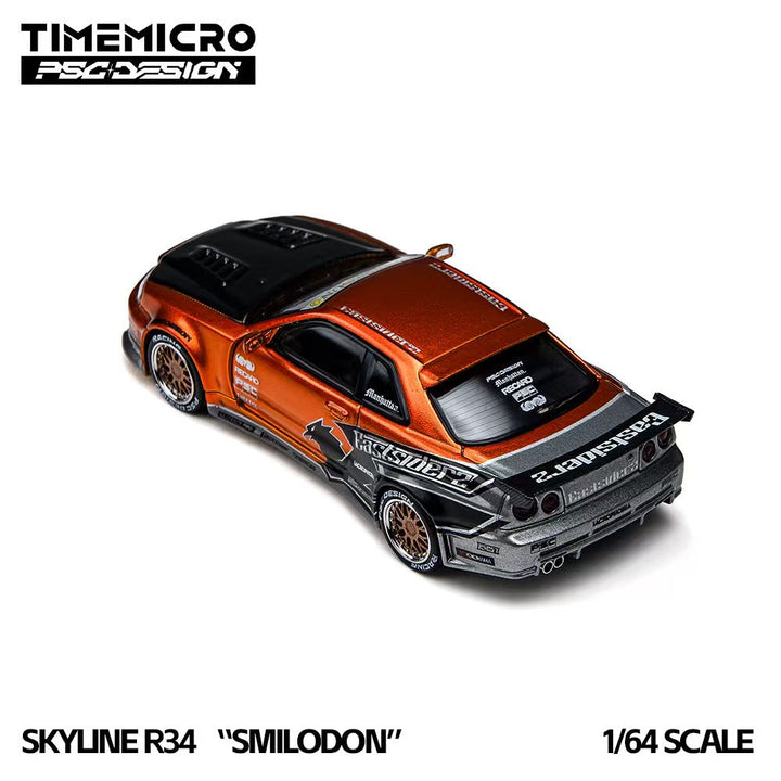 [Preorder] TimeMicro × PSC DESIGN 1:64 Subaru R34 "SMILODON" × IMPREZA "RAIDER" TM648404/TM648304