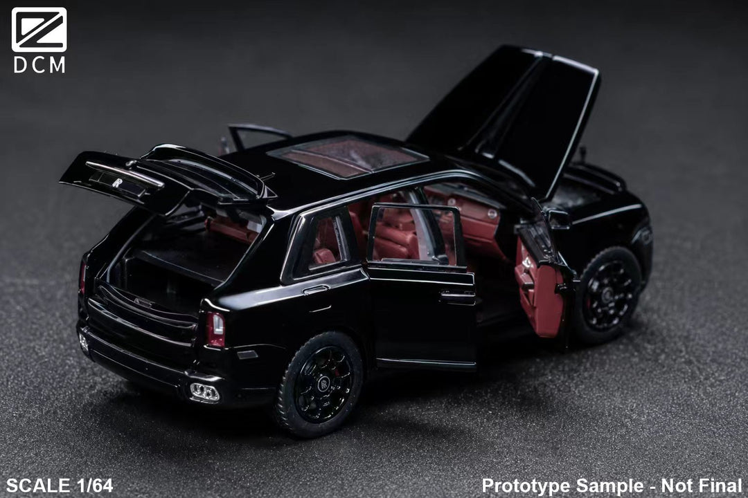[Preorder] DCM 1:64 Rolls Royce Cullinan Black Warrior