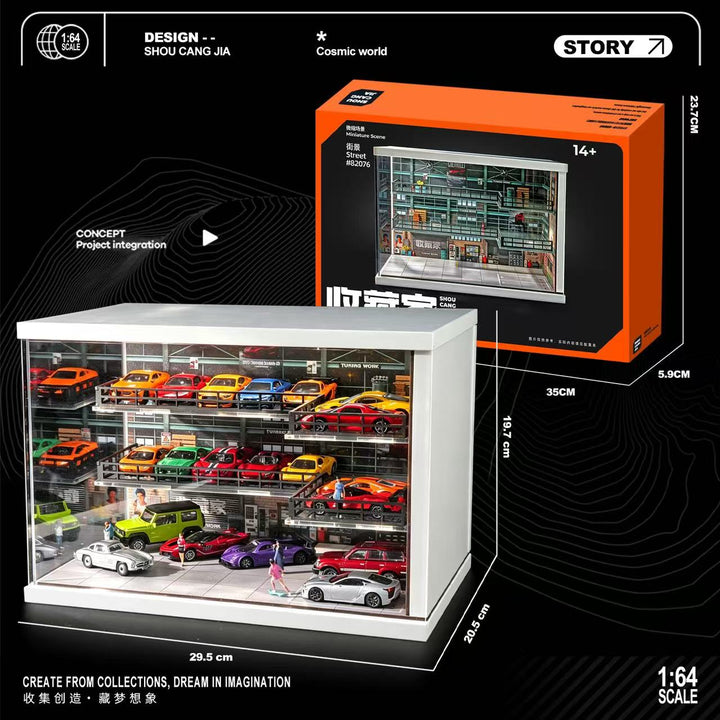 [Preorder] SHOU CANG JIA 1:64 INDUSTRIAL WAREHOUSE SCENE SCJ-82076