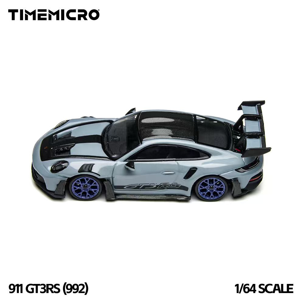 [Preorder] TimeMicro 1:64 Porsche 992 GT3 RS Polar Gray TM644648