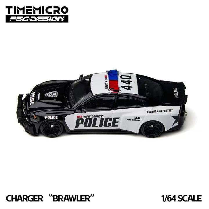 [Preorder] TimeMicro x PSC DESIGN 1:64 Charger "Brawler" Rivals TM648203
