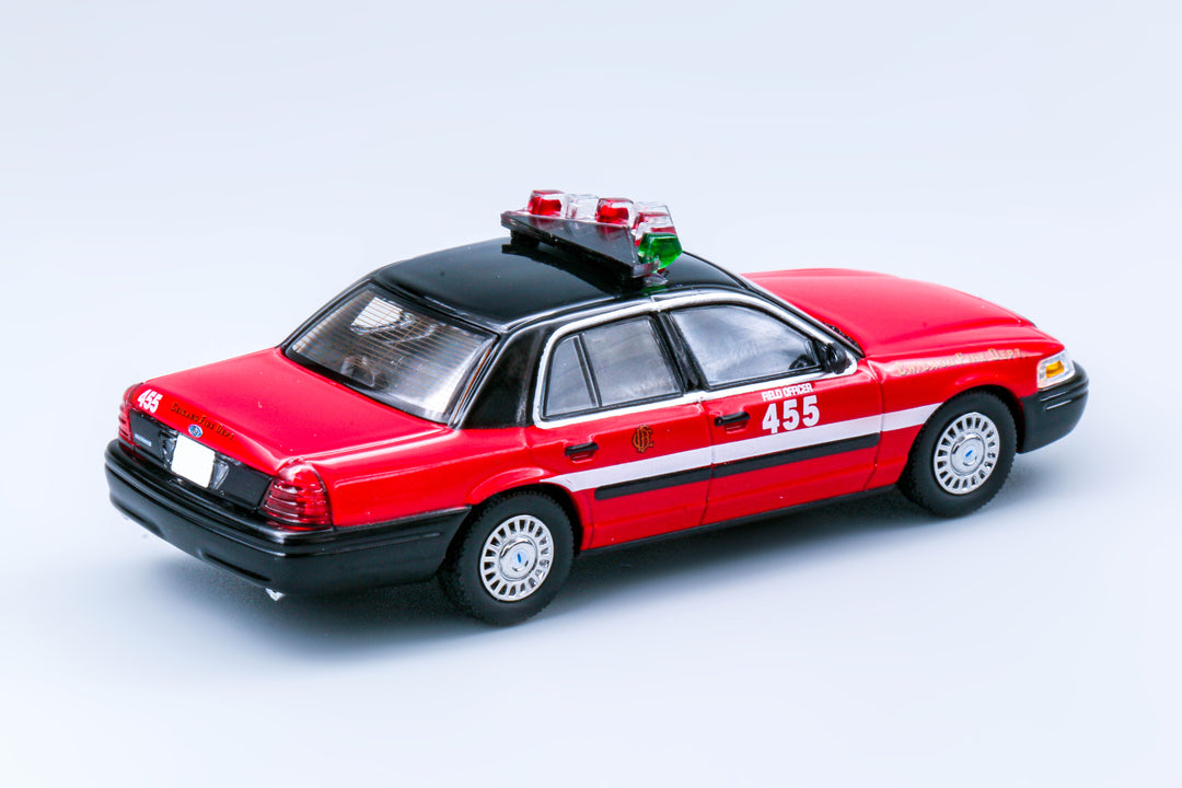 [Preorder] Rollin 1:64 Ford VICTORIA CHICAGO FIRE DEPT CFD Christmas Special Packaging