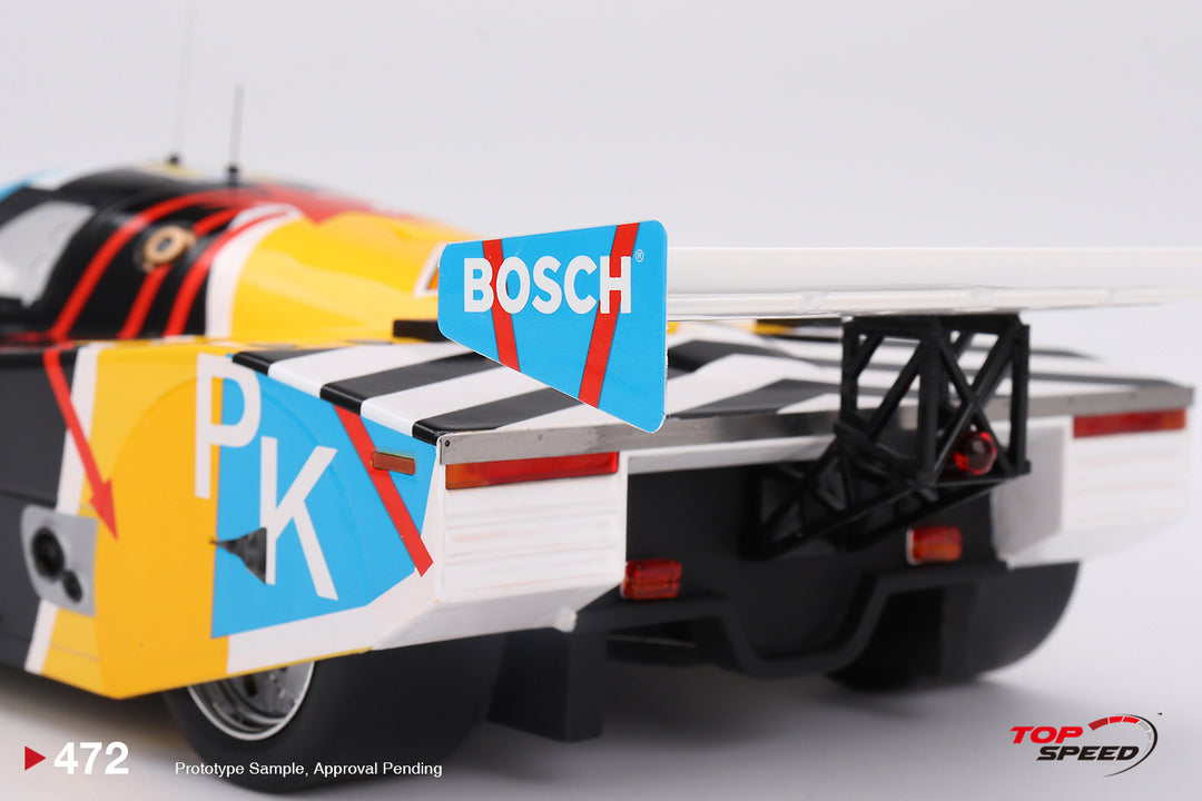[Preorder] Topspeed 1:18 Porsche 962 CK6 #11 Porsche Kremer Racing 1990 Le Mans 24 Hrs.