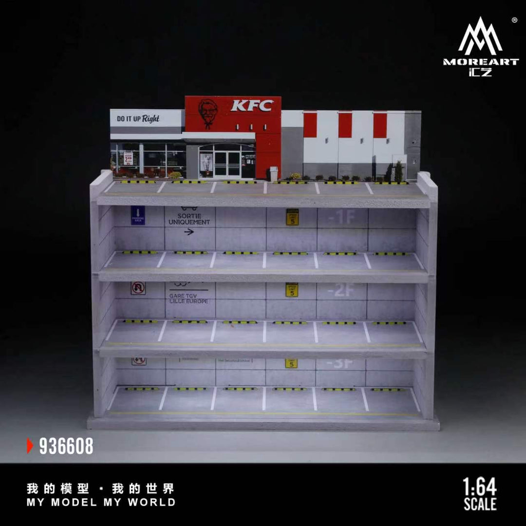 [Preorder] MoreArt 1:64 SCENE H OF A JAPANESE PARKING BUIDING  MO936608