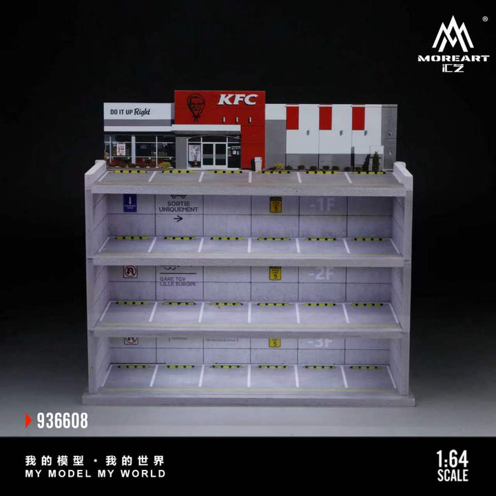[Preorder] MoreArt 1:64 SCENE H OF A JAPANESE PARKING BUIDING  MO936608