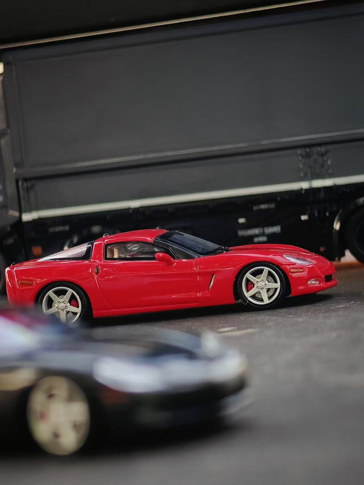 [Preorder] BLISS 1:64 CORVETTE C6 Foshan APAxpo Special Exhibition Edition (4 Versions)