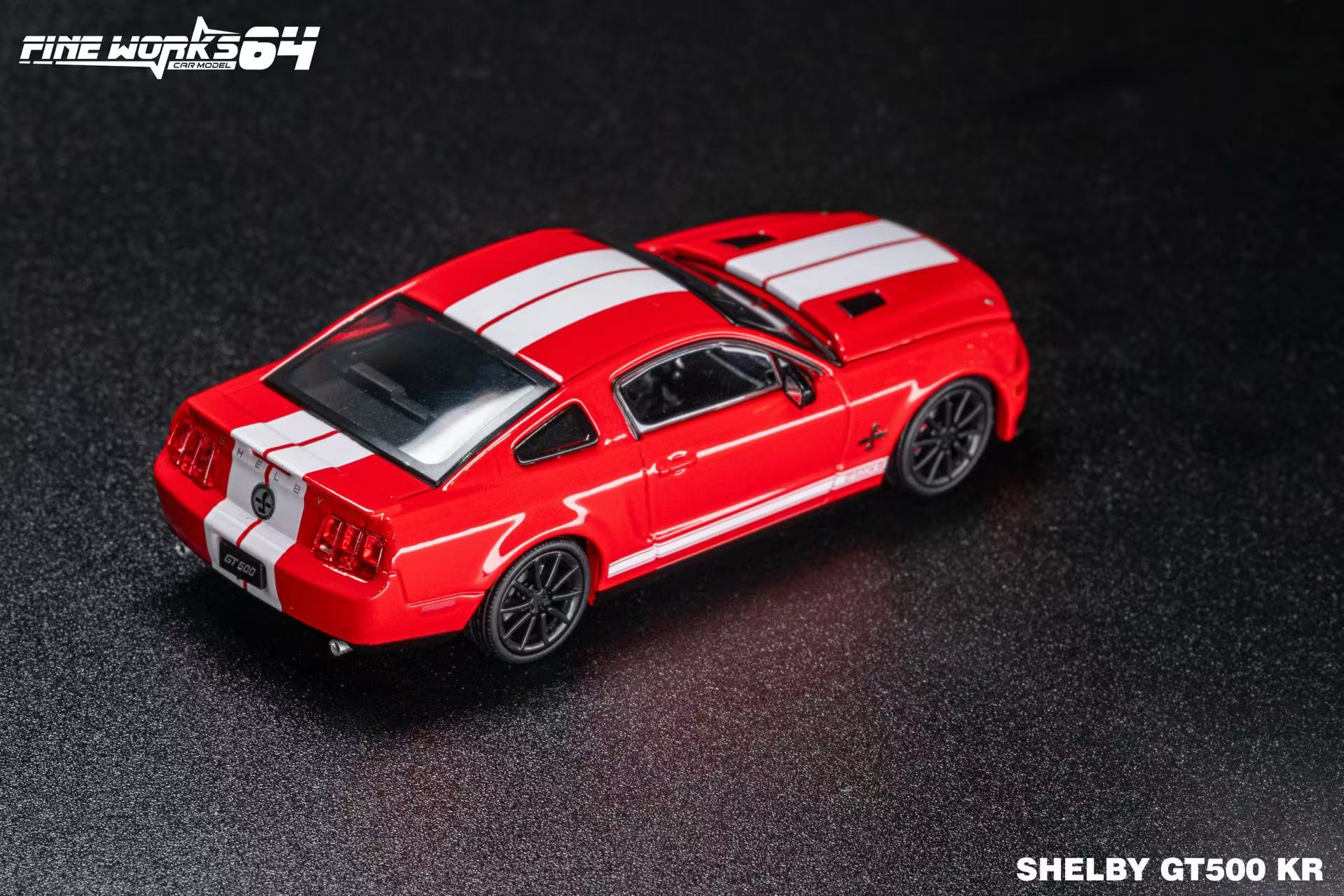 Preorder] Fine works64 1:64 Ford Shelby GT500 KR 2008 (2 Colours