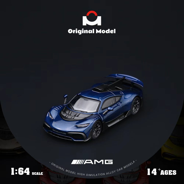 [Preorder] Original Model 1:64 AMG One Pearl Dark Blue OM646415