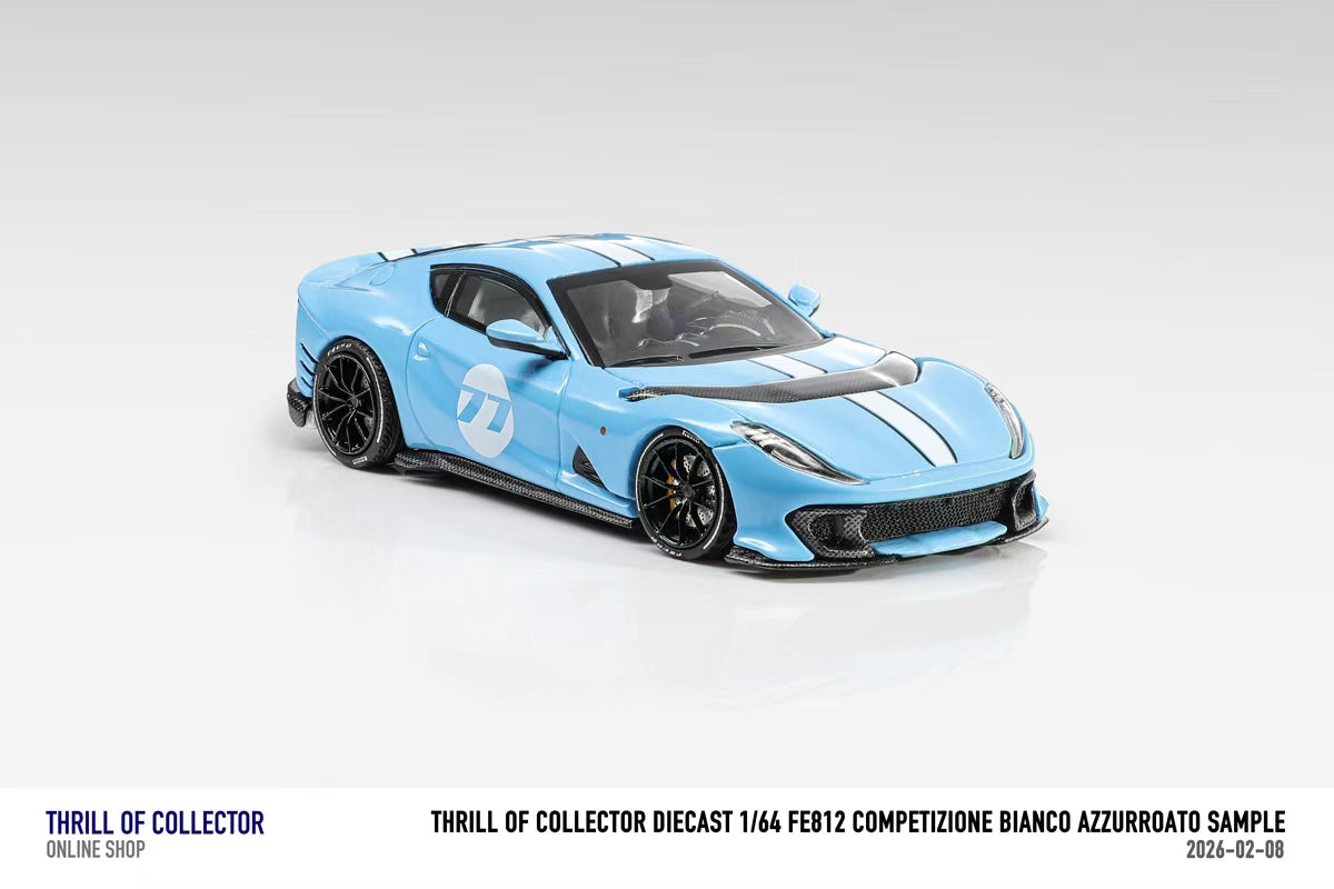 TOC 1:64 Ferrari 812C 3.0 (4 Colours) – Horizon Diecast