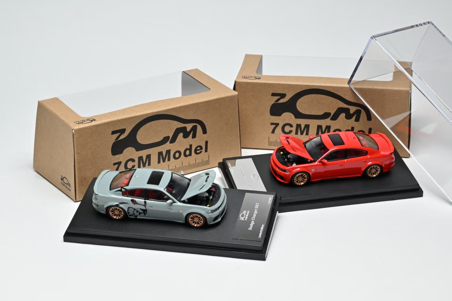 7CM Model 1:64 Dodge Charger SRT Hellcat (2 Colours) – Horizon Diecast