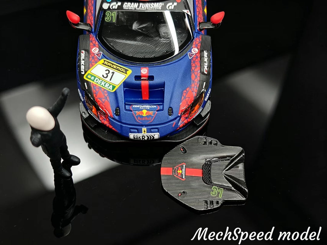 [Preorder] MechSpeed 1:64 296GT3 RedBull 