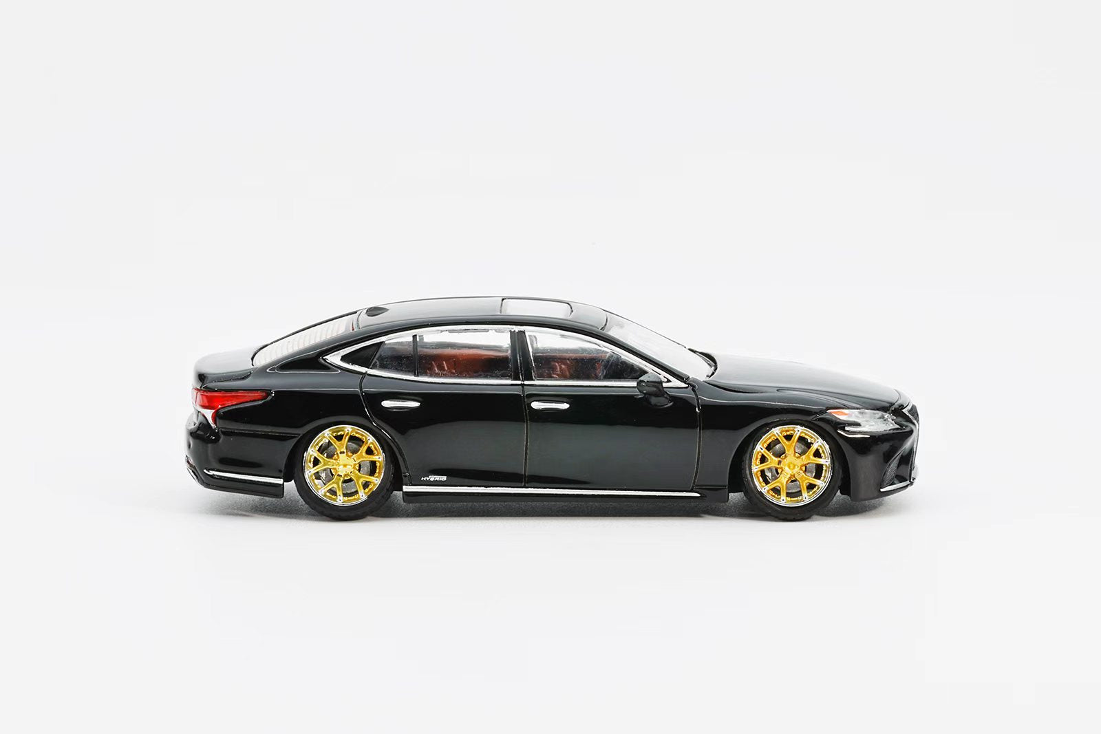 Preorder] GCD x ENCHERY 1:64 Lexus LS500h Lowriding Black LHD GE