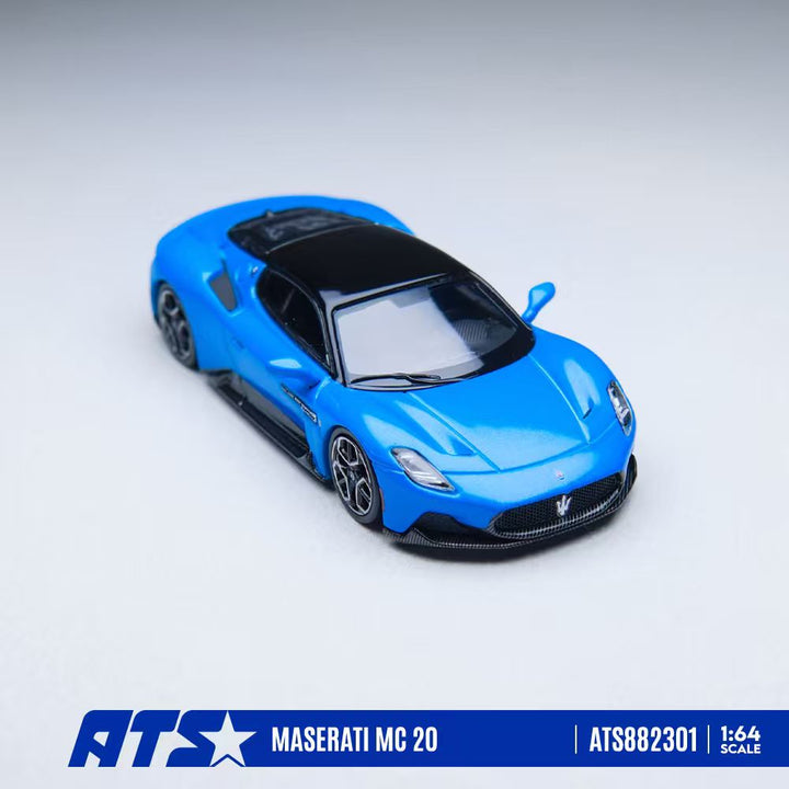 [Preorder] ATS Model 1:64 Maserati MC20 Blue ATS882301