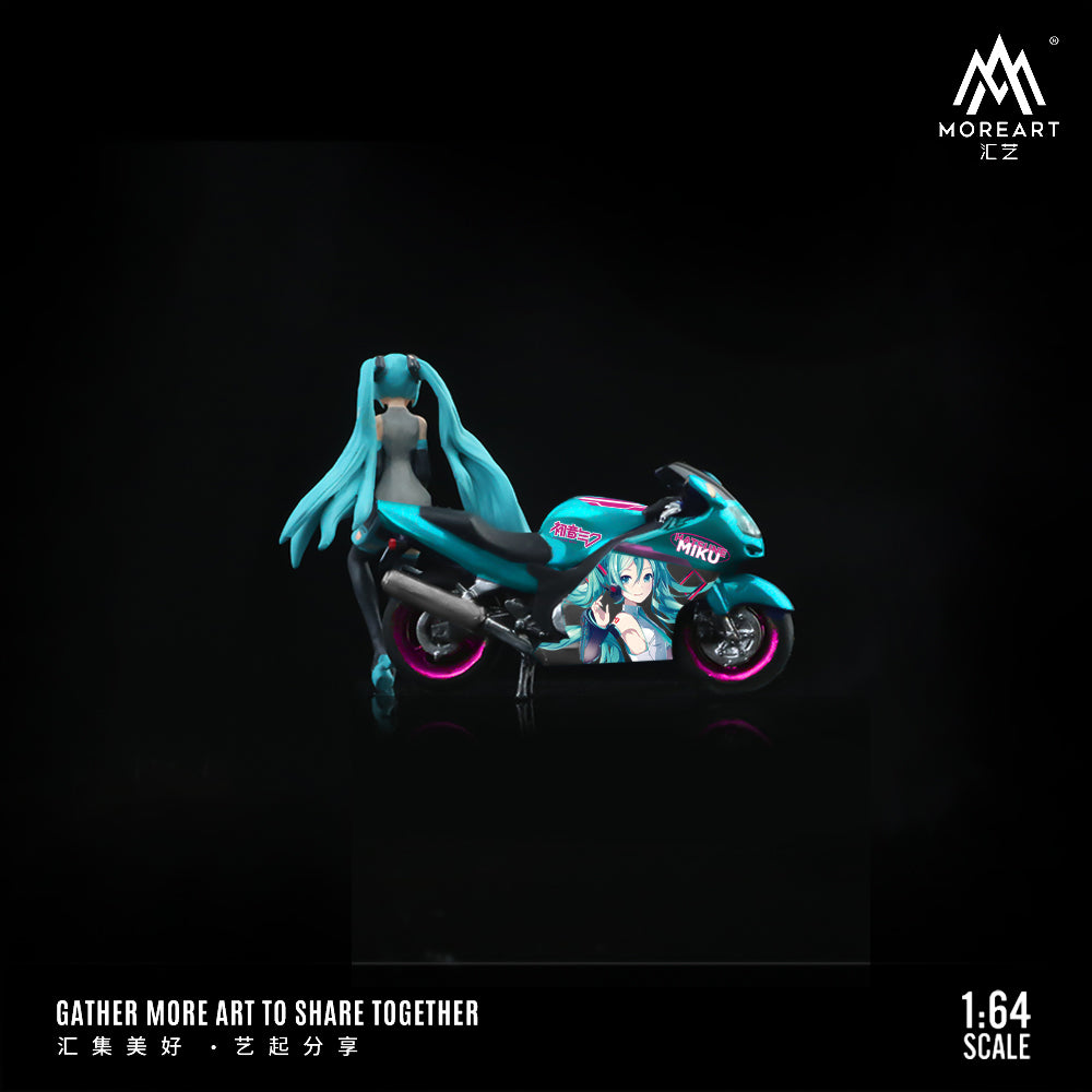 [Preorder] MoreArt 1:64 Animate Beauty Motorcycle Doll Set