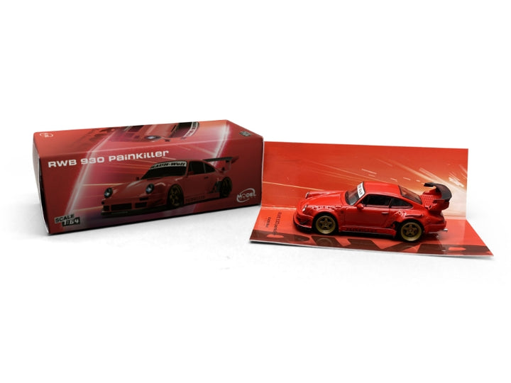 [Preorder] Model model 1:64 Porsche RWB 930 Red Painkiller MM64-RWB930-007