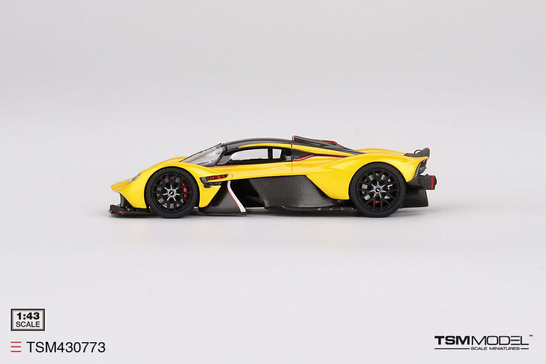 TSM 1:43 Aston Martin Valkyrie Sunburst Yellow TSM430773