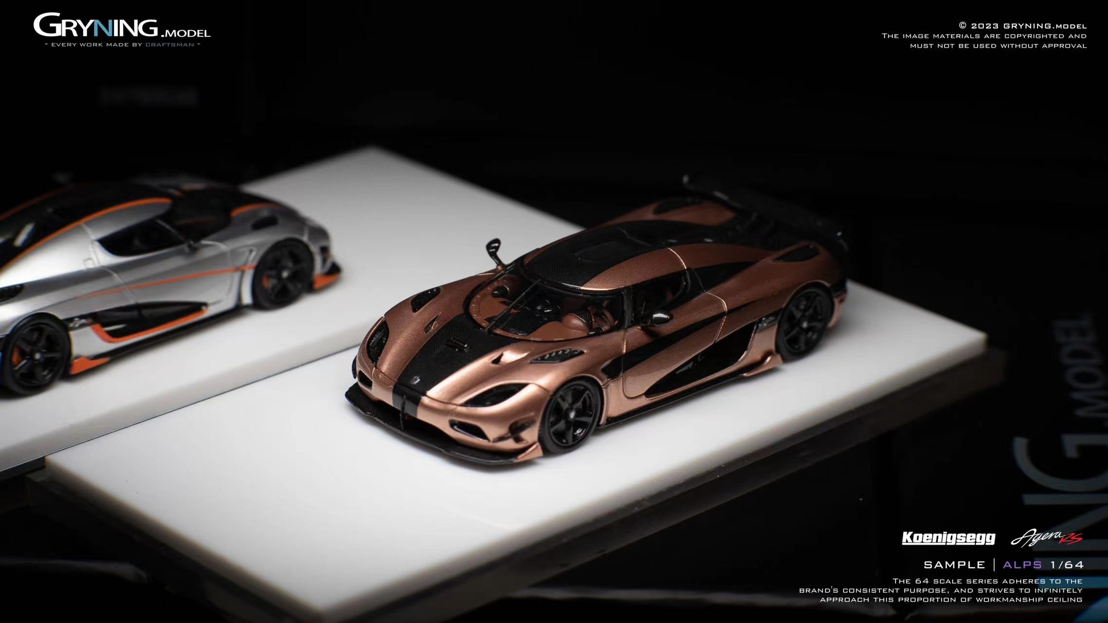 Gryning Model 1:64 Resin Koenigsegg Agera RS – Horizon Diecast