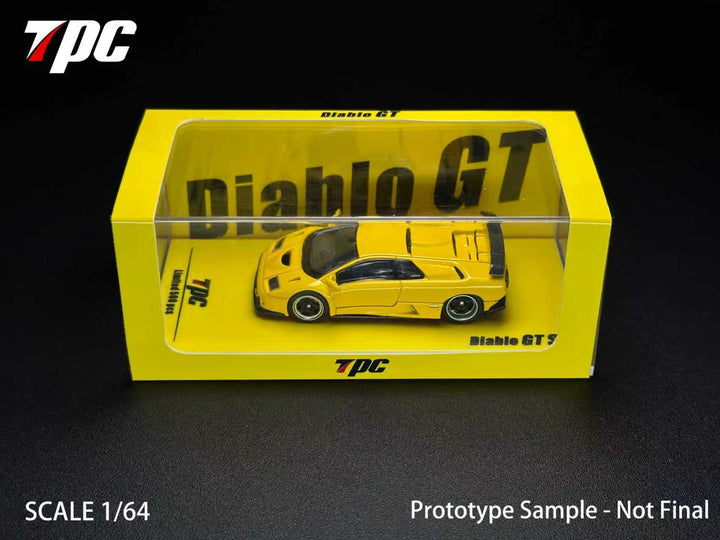 [Preorder] TPC 1:64 Lamborghini Diablo SV GT-R (2 Versions)