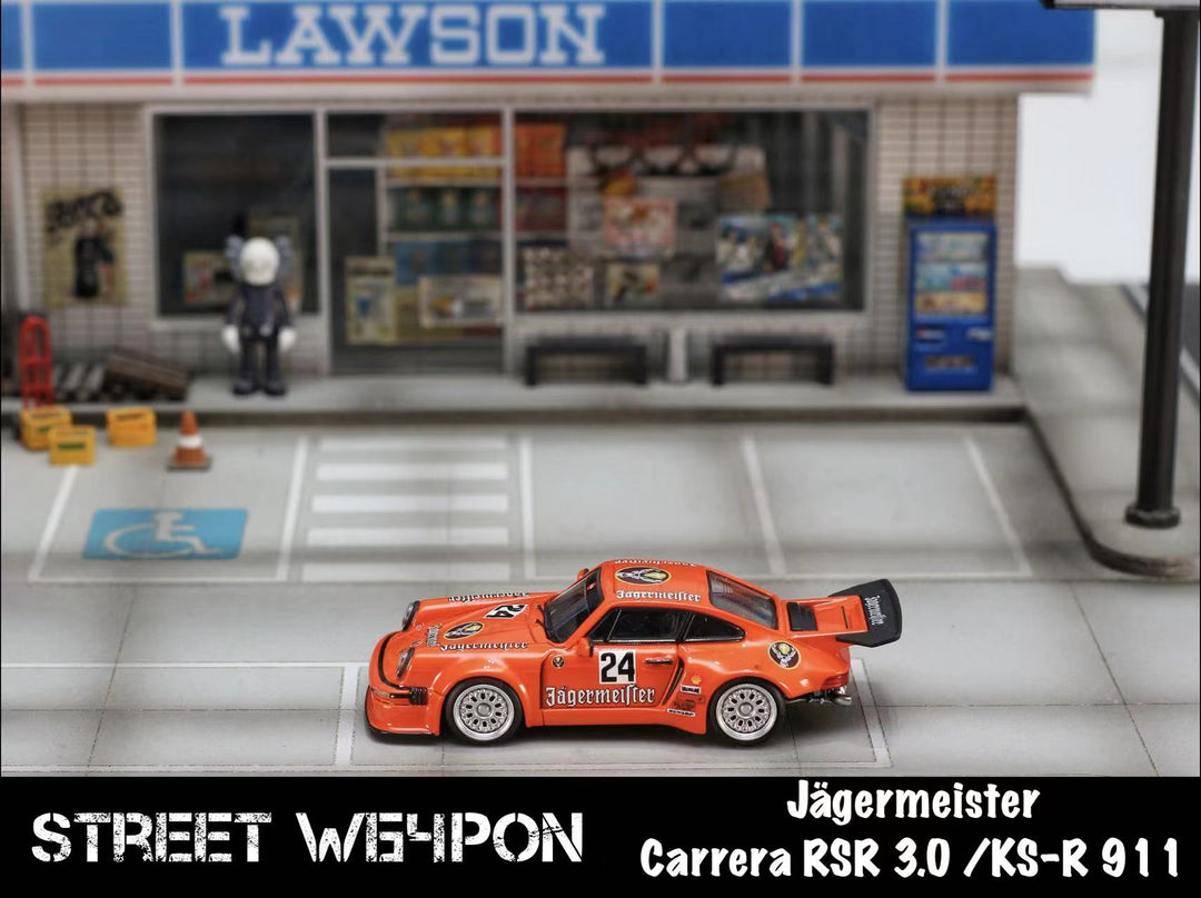 [Preorder] Street Weapon 1:64 Jägermeister KS-R 911 Carrera RSR 3.0