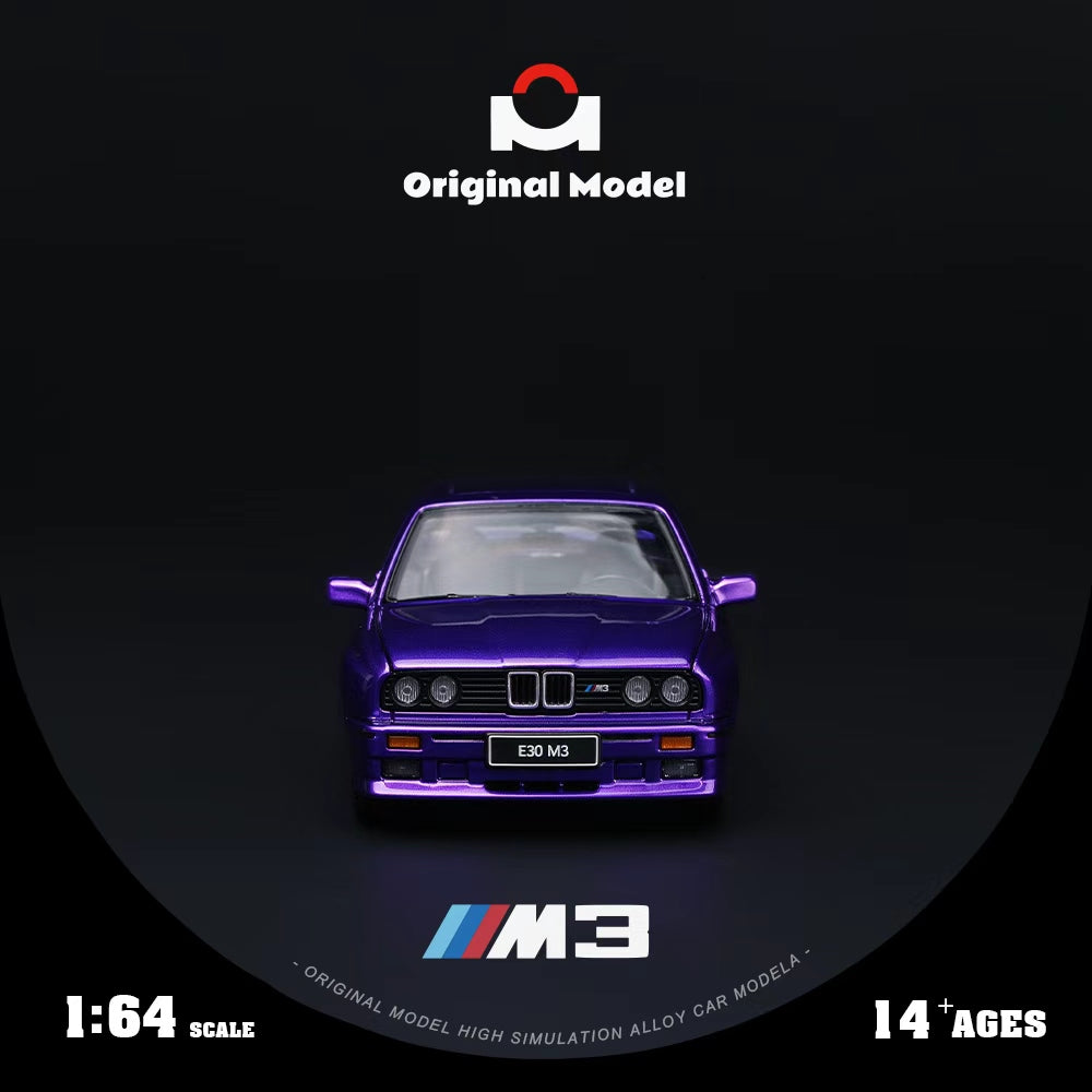 [Preorder] Original Model 1:64 BMW E30 M3 - Phantom Purple OM647813