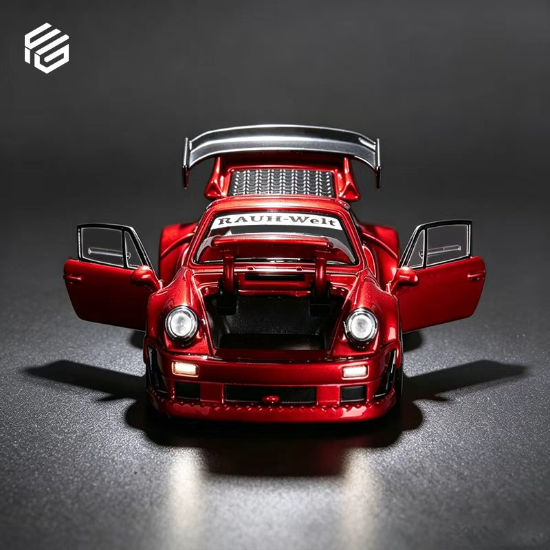 Preorder] FG 1:64 RWB 930 Red 640003-05 – Horizon Diecast