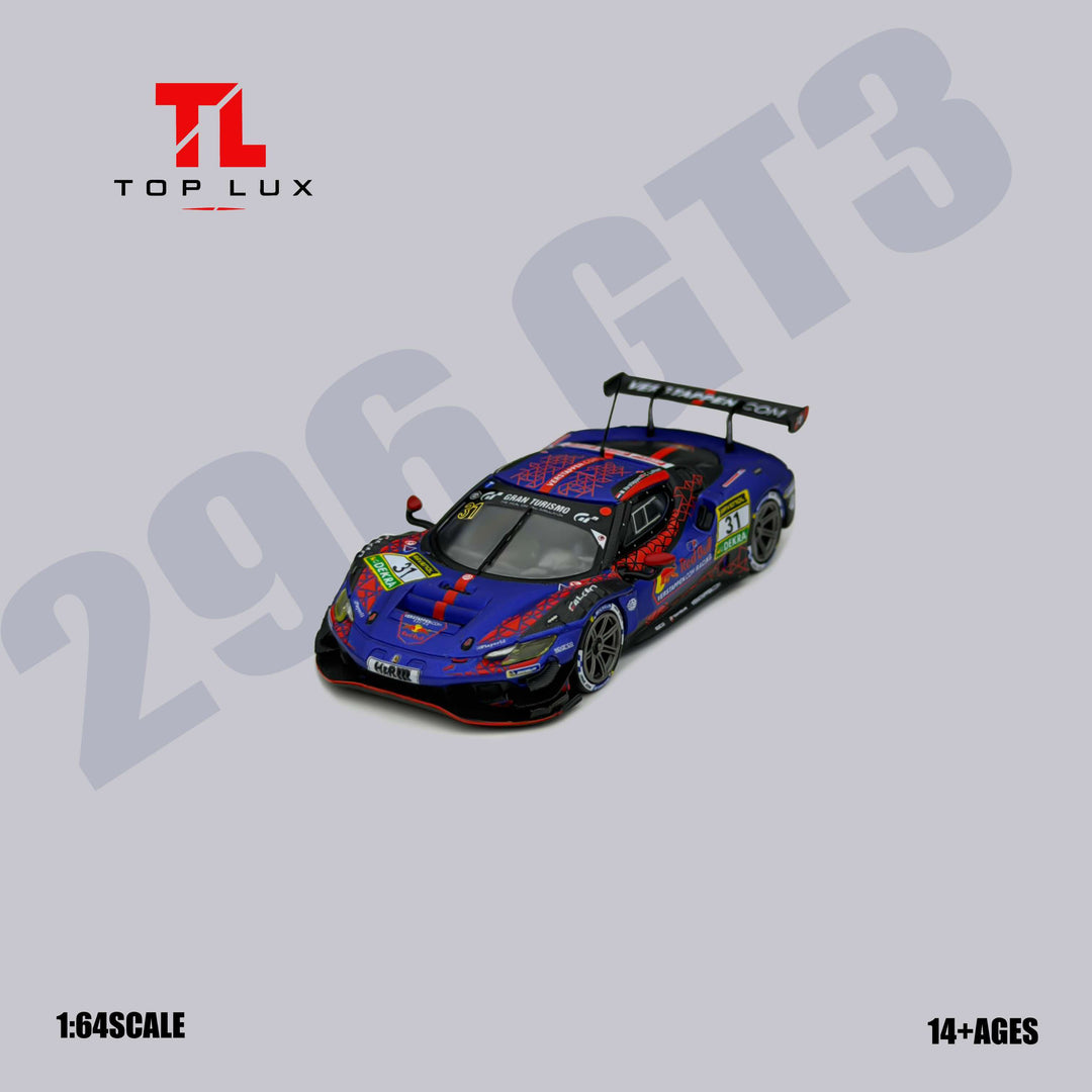 [Preorder] TOP LUX 1:64 296GT3 Red Bull 