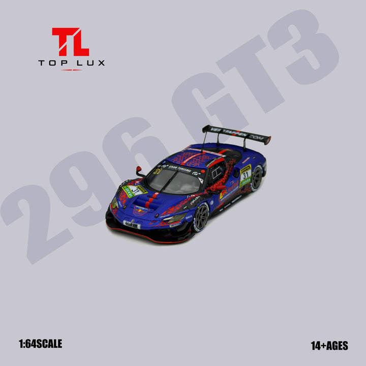 [Preorder] TOP LUX 1:64 296GT3 Red Bull 