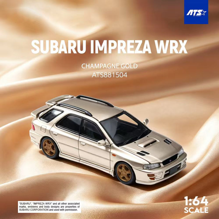[Preorder] ATS Model 1:64 Subaru IMPREZA WRX (2 Colours) ATS881502/ATS881504
