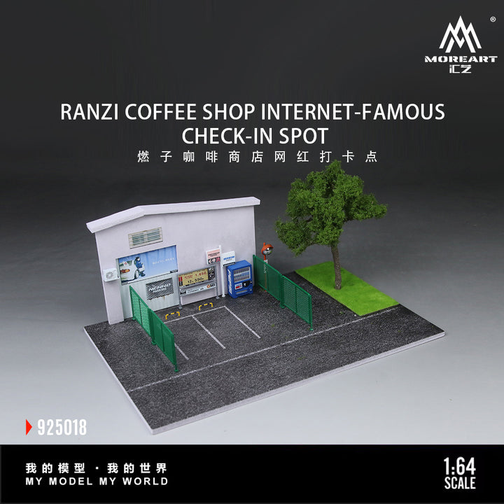 [Preorder] MoreArt 1:64 RANZI COFFEE SHOP INTERNET-FAMOUSCHECK-IN SPOT MO925018