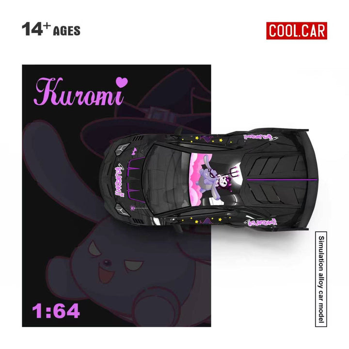 [Preorder] Cool Car 1:64 Lamborghini GTEVO Kuromi CC643838