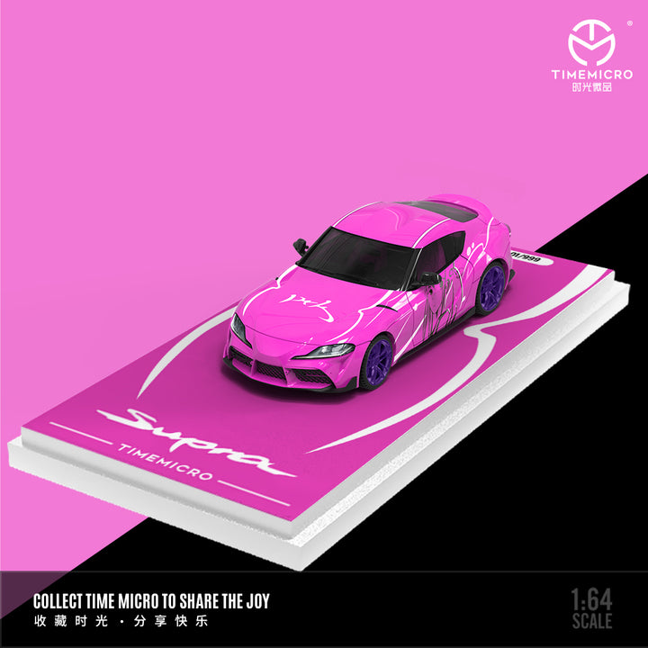 [Preorder] TimeMicro 1:64 Toyota A90 Pink Girl Livery (4 Versions)