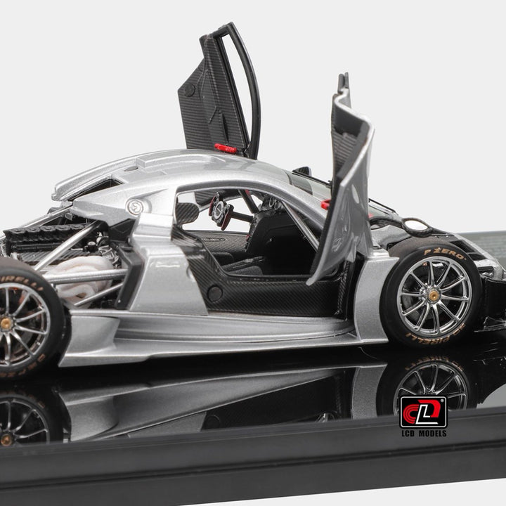 [Preorder] LCD 1:43 Pagani Huayra R Silver LCD43017-SL