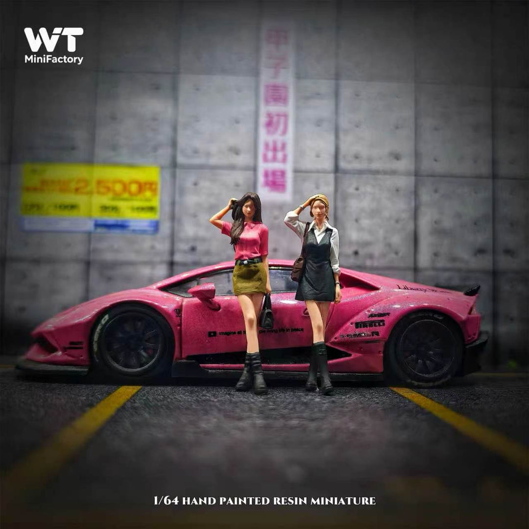 [Preorder] WT Minifactory 1:64 Hair-flipping girls duo WT2026051414