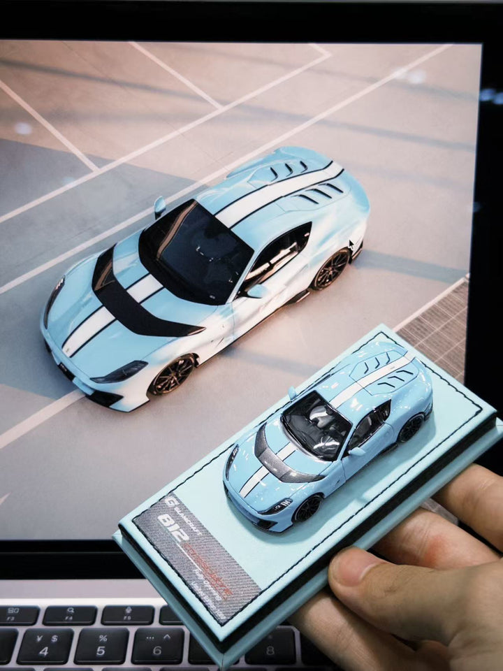 [Preorder] GlamCraft 1:64 Ferrari 812C Blue