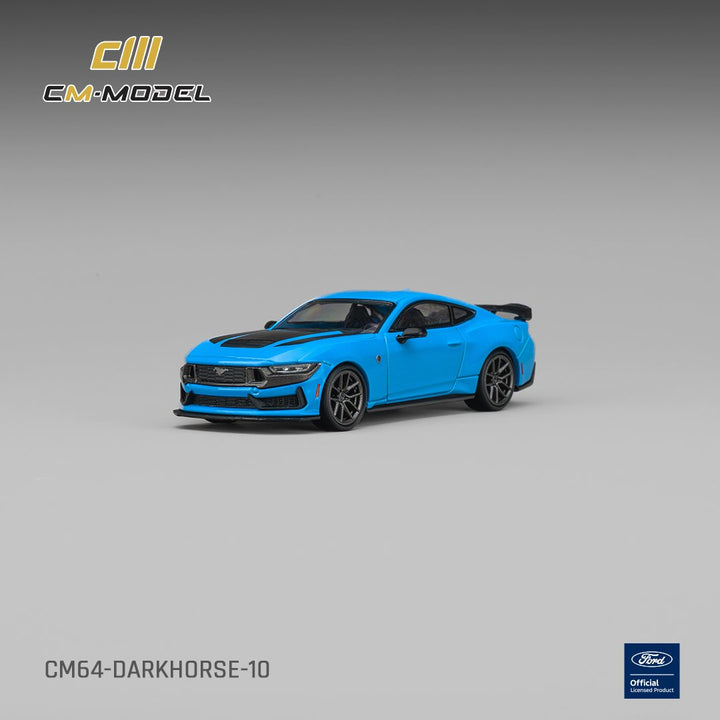 [Preorder] CM Model 1:64 Ford Dark Horse Grabber Blue with Black Hood Stripes CM64-Darkhorse-03