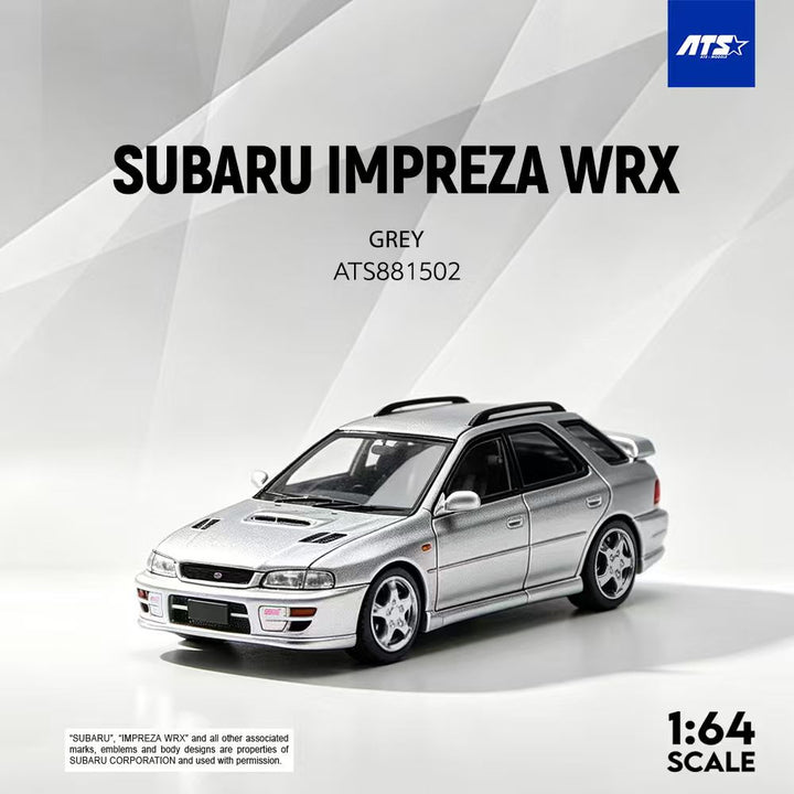 [Preorder] ATS Model 1:64 Subaru IMPREZA WRX (2 Colours) ATS881502/ATS881504