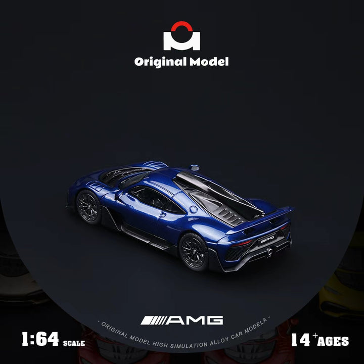 [Preorder] Original Model 1:64 AMG One Pearl Dark Blue OM646415