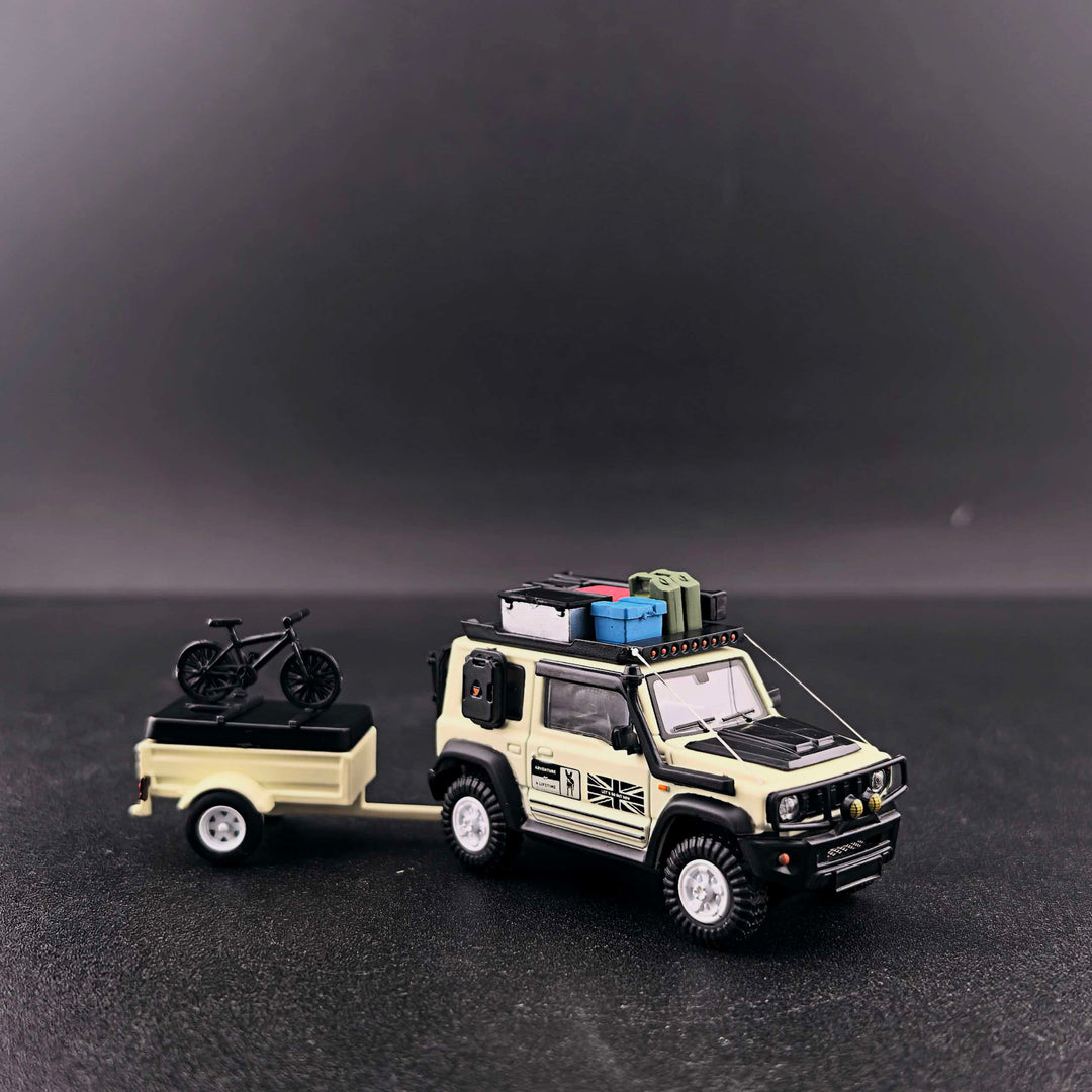 [Preorder] Fine Works64 1:64 Jimny Modified Car Model Ornament Foshan Exhibition exclusive (2 Versions)