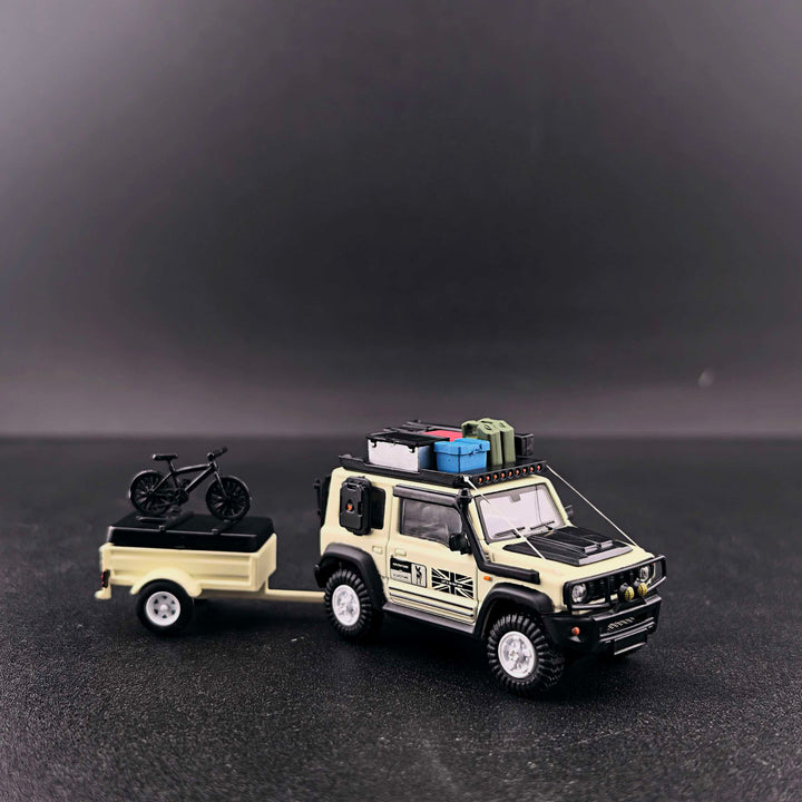 [Preorder] Fine Works64 1:64 Jimny Modified Car Model Ornament Foshan Exhibition exclusive (2 Versions)
