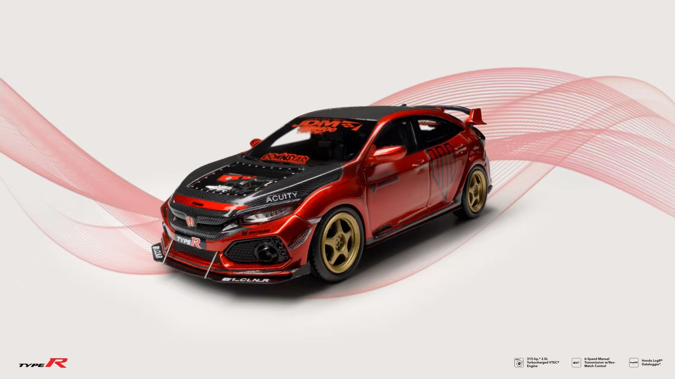 NA 1:64 Honda CIVIC Type R FK8 – Horizon Diecast