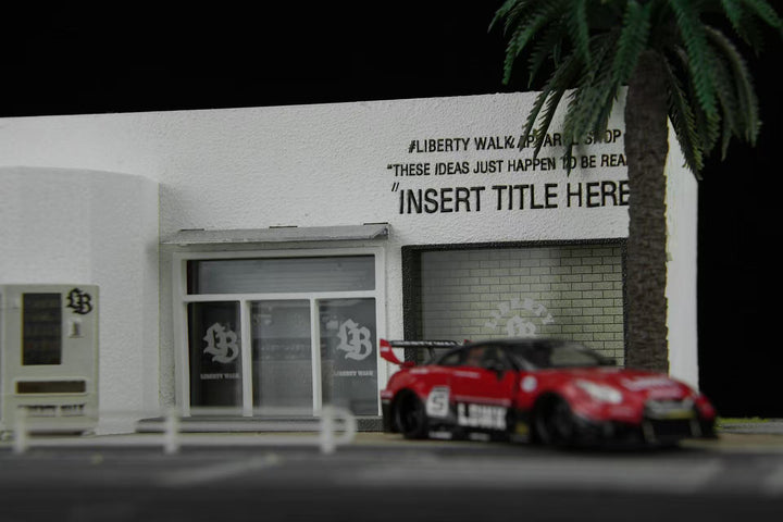 [Preorder] Motorhelix 1:64 Liberty Walk Nagoya HQStore Diorama No. 1 M90603